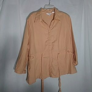Blouse ( Jacket) Buttons Front With String to tie